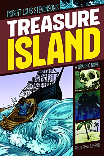 Beispielbild fr Treasure Island (Graphic Revolve: Common Core) zum Verkauf von KuleliBooks