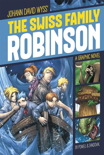 Beispielbild fr Swiss Family Robinson (Graphic Revolve: Common Core Editions): A Graphic Novel zum Verkauf von WorldofBooks