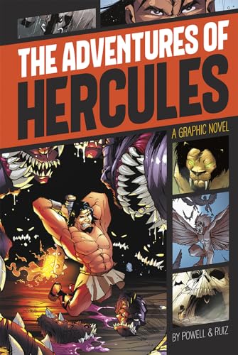 Beispielbild fr The Adventures of Hercules (Graphic Revolve: Common Core Editions) zum Verkauf von HPB Inc.