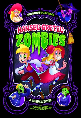 Beispielbild fr Hansel & Gretel & Zombies: A Graphic Novel (Far Out Fairy Tales) zum Verkauf von BooksRun