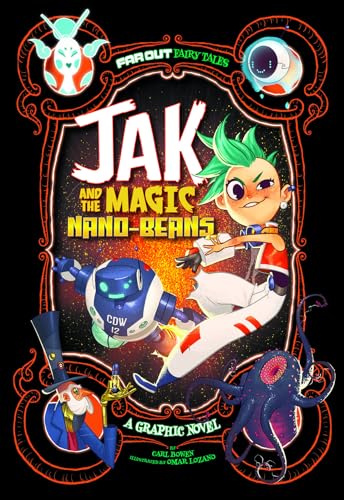 Beispielbild fr Jak and the Magic Nano-Beans: A Graphic Novel (Far Out Fairy Tales) zum Verkauf von WorldofBooks