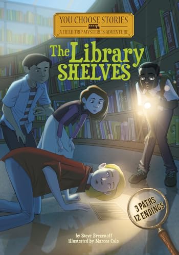 Beispielbild fr The Library Shelves : An Interactive Mystery Adventure zum Verkauf von Better World Books