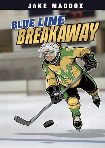 Stock image for Blue Line Breakaway (Jake Maddox Sports Stories) for sale by Orion Tech