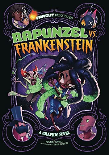Beispielbild fr Rapunzel vs. Frankenstein: A Graphic Novel (Far Out Fairy Tales) zum Verkauf von SecondSale