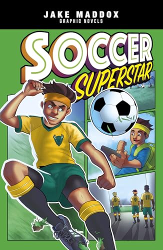 Stock image for Soccer Superstar (Jake Maddox Graphic Novels) for sale by Seattle Goodwill