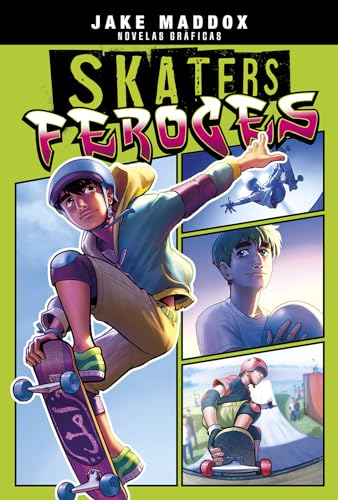 Stock image for Skaters feroces (Jake Maddox Novelas gr?ficas) (Spanish Edition) for sale by SecondSale