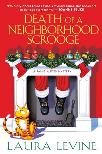 Stock image for Death of a Neighborhood Scrooge (A Jaine Austen Mystery) for sale by Wonder Book