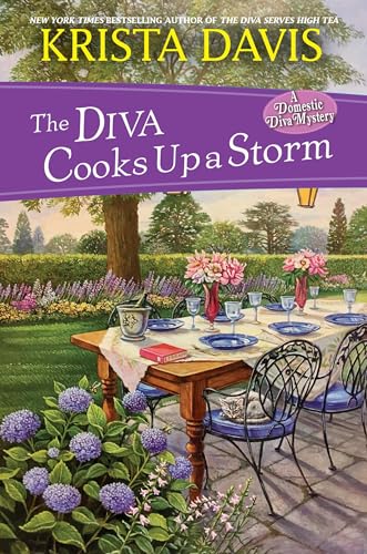 Stock image for The Diva Cooks up a Storm (A Domestic Diva Mystery) for sale by Goodwill