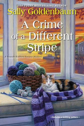 Stock image for A Crime of a Different Stripe (Seaside Knitters Society) for sale by Goodwill of Colorado