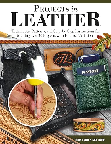 Beispielbild fr Projects in Leather: Techniques, Patterns, and Step-by-Step Instructions for Making over 20 Projects with Endless Variations zum Verkauf von Monster Bookshop