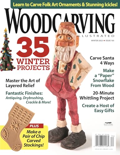 Stock image for Woodcarving Illustrated Issue 105 Winter 2023 for sale by Blackwell's