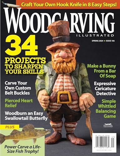 9781497105065: Woodcarving Illustrated Issue 106 Spring 24 (Magazine)