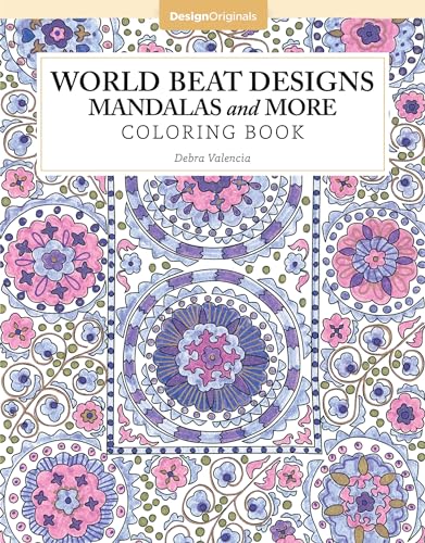 Imagen de archivo de World Beat Designs: Mandalas and More Coloring Book (Design Originals) (Color Studio) a la venta por Your Online Bookstore