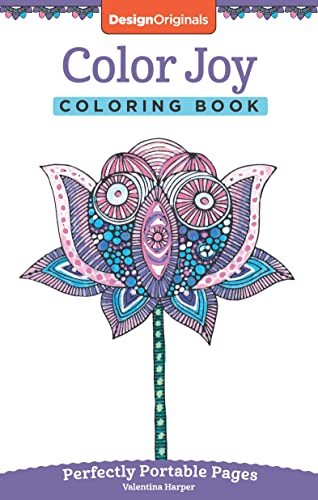 Beispielbild fr Color Joy Coloring Book: Perfectly Portable Pages (On the Go) (On-the-Go! Coloring Book) zum Verkauf von WorldofBooks