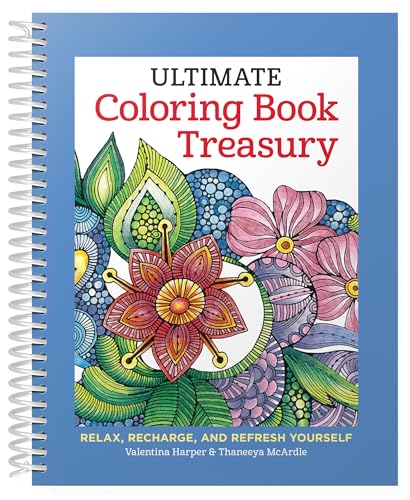 9781497201385: Ultimate Coloring Book Treasury: Relax, Recharge, and Refresh Yourself