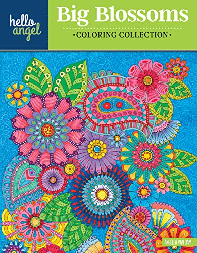 Beispielbild fr Hello Angel Big Beautiful Blossoms Coloring Collection zum Verkauf von Better World Books