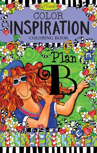 Stock image for Color Inspiration Coloring Book: Perfectly Portable Pages (On-the-Go Coloring Book) (Design Originals) Extra-Thick High-Quality Perforated Pages & Convenient 5x8 Size to Take Along Wherever You Go for sale by SecondSale