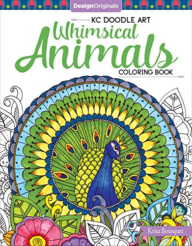 Imagen de archivo de KC Doodle Art Whimsical Animals Coloring Book (Design Originals) a la venta por Goodwill of Colorado