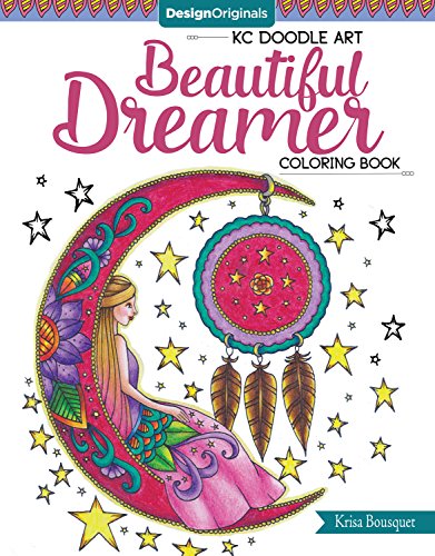 Beispielbild fr KC Doodle Art Beautiful Dreamer Coloring Book (Design Originals) zum Verkauf von BooksRun