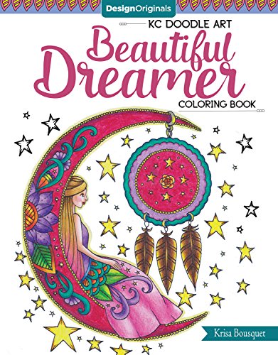 Imagen de archivo de KC Doodle Art Beautiful Dreamer Coloring Book (Design Originals) a la venta por ZBK Books