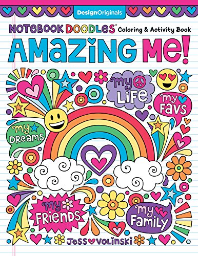 Stock image for Notebook Doodles Amazing Me!: Coloring & Activity Book (Design Originals) 32 Inspiring Designs; Beginner-Friendly Empowering Art Activities for Tweens, on High-Quality Extra-Thick Perforated Paper for sale by ZBK Books