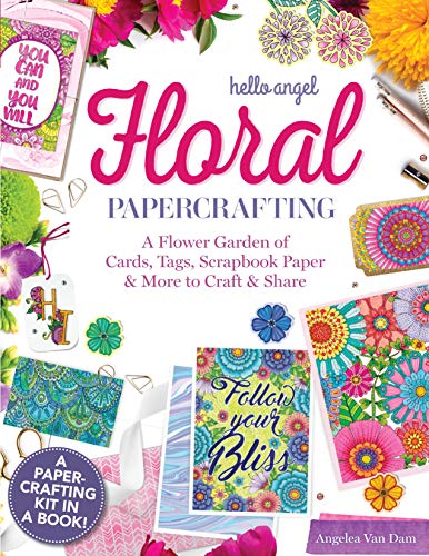 Beispielbild fr Hello Angel Floral Papercrafting: A Flower Garden of Cards, Tags, Scrapbook Paper & More to Craft & Share (Design Originals) Over 100 Flowery Mini-Posters, Art Prints, Envelopes, & More for Crafting zum Verkauf von HPB-Emerald