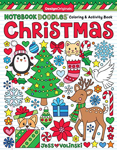 Beispielbild fr Notebook Doodles Christmas : Coloring and Activity Book zum Verkauf von Better World Books