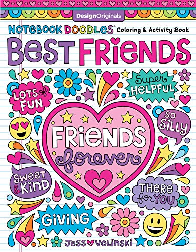 Stock image for Notebook Doodles Best Friends: Coloring & Activity Book (Design Originals) 29 Fun Friendship-Themed Designs; Beginner-Friendly Empowering Art Activities for Tweens, on High-Quality Perforated Pages for sale by SecondSale