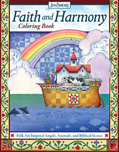 Beispielbild fr Faith and Harmony Coloring Book : Folk-Art Inspired Angels, Animals, and Biblical Scenes zum Verkauf von Better World Books
