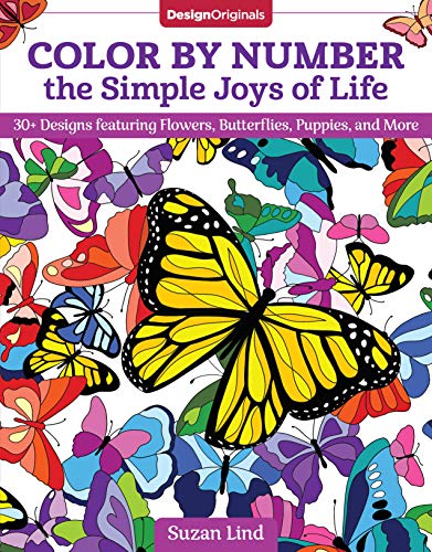 Beispielbild fr My Favorite Things: A Delightful Color by Number Collection (Design Originals) 40 Uplifting Coloring Book Designs of Birds, Butterflies, Balloons, Sea Life, Christmas Ornaments, Colored Eggs, & More zum Verkauf von Lakeside Books