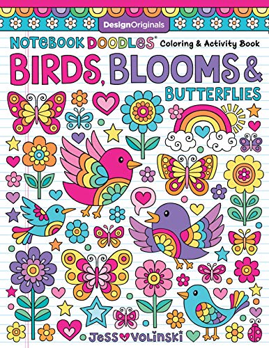Beispielbild fr Notebook Doodles Birds, Blooms and Butterflies zum Verkauf von Blackwell's