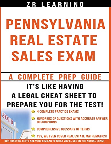 Beispielbild fr Pennsylvania Real Estate Sales Exam zum Verkauf von THE SAINT BOOKSTORE