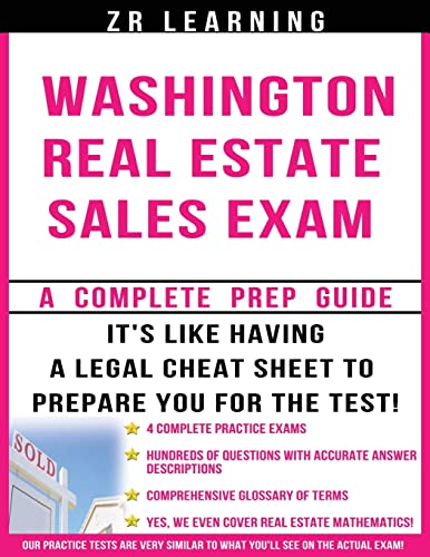 Beispielbild fr Washington Real Estate Sales Exam Questions zum Verkauf von THE SAINT BOOKSTORE