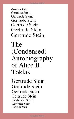 9781497346123: The (Condensed) Autobiography of Alice B. Toklas