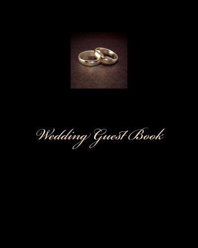 Stock image for Wedding Guest Book: Two Grooms Edition, Black, Large for sale by Revaluation Books