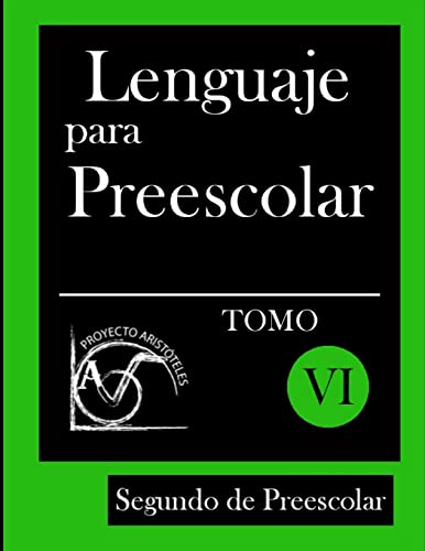Imagen de archivo de Lenguaje para Preescolar - Segundo de Preescolar - Tomo VI a la venta por THE SAINT BOOKSTORE