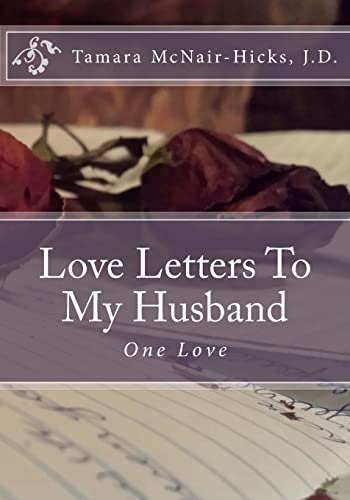 Beispielbild fr One Love: Love Letters To My Husband zum Verkauf von SecondSale