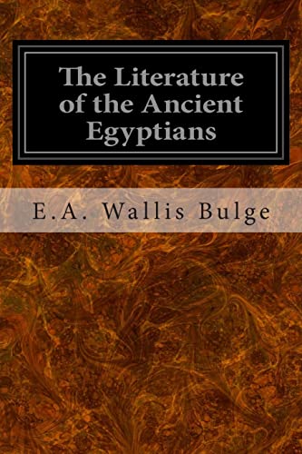 9781497424579: The Literature of the Ancient Egyptians