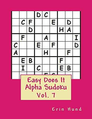 Beispielbild fr Easy Does It Alpha Sudoku Vol. 7 zum Verkauf von Lucky's Textbooks