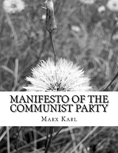 9781497482081: Manifesto of the Communist Party