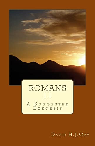 Beispielbild fr Romans 11: A Suggested Exegesis zum Verkauf von Buchpark