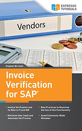 Beispielbild fr Invoice Verification for SAP zum Verkauf von PBShop.store US