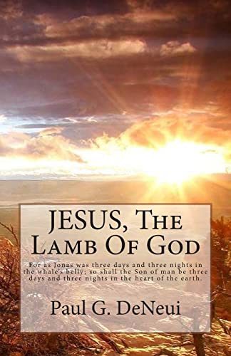 Stock image for JESUS, The Lamb Of God for sale by THE SAINT BOOKSTORE