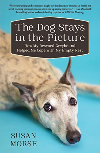 Imagen de archivo de The Dog Stays in the Picture: How My Rescued Greyhound Helped Me Cope with My Empty Nest a la venta por Wonder Book