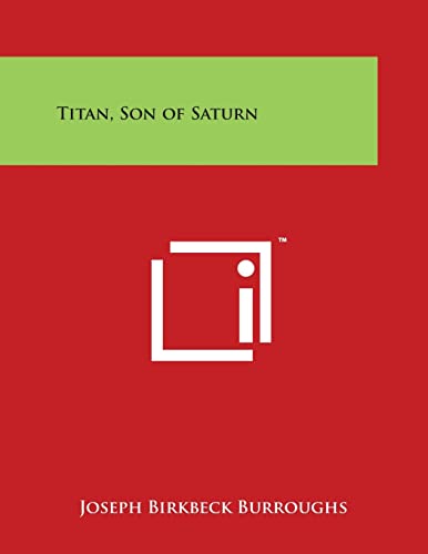 9781498087759: Titan, Son of Saturn