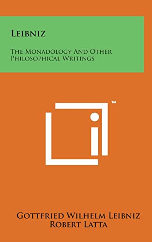 Imagen de archivo de Leibniz: The Monadology and Other Philosophical Writings a la venta por THE SAINT BOOKSTORE