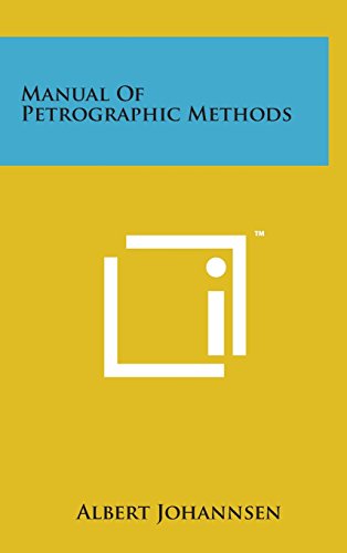 9781498152563: Manual of Petrographic Methods