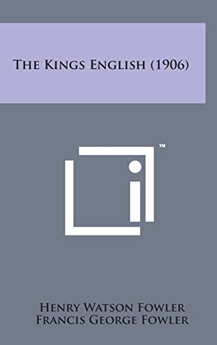 Stock image for The Kings English (1906) for sale by Lucky's Textbooks