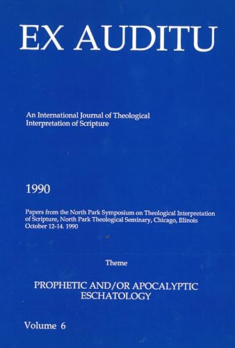 Stock image for Ex Auditu - Volume 06: An International Journal for the Theological Interpretation of Scripture for sale by Windows Booksellers