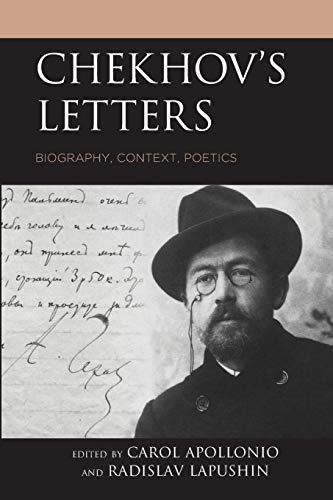 Imagen de archivo de Chekhov's Letters : Biography, Context, Poetics a la venta por GreatBookPrices